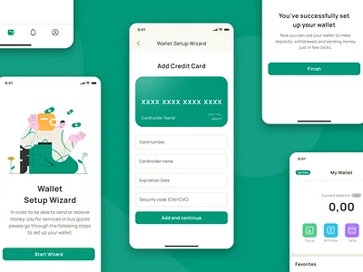 Klik SuperApp - Wallet Setup app design fintech ggstudio klik superapp mobile mobile design ui ux wallet ux