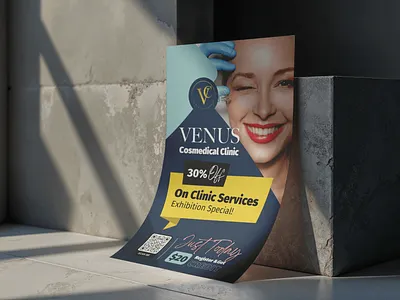 Flyers and stand for a medical Event. assets flyers graphic design marketing material stand