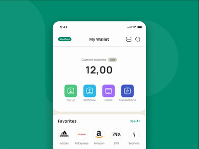 Klik SuperApp - Top up Flow animation app ux digital wallet fintech ggstudio klik superapp mobile payment top up transactions ux wallet