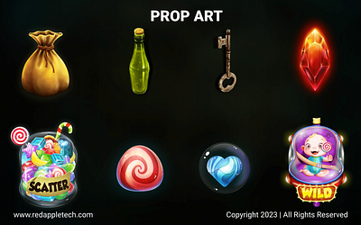 Game Prop Arts concept art game art game design prop art