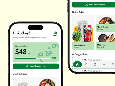 Supa - Fun and Smart Groceries App ai app assistant branding design fun graphic design groceries illustration iot logo minimalist mobile smart ui ux vector