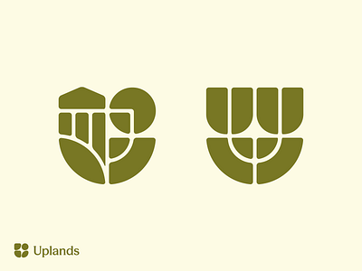 🌱 agriculture barn design farm farmicon flower geometric icon icons illustration logo plant planticon
