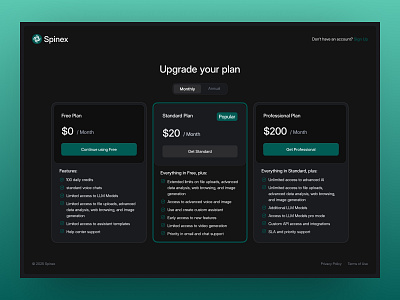 Spinex - AI Dashboard ai ai chat ai dashboard ai dashboard design artificial intelligence chat dashboard dashboard design design figma ui uidesign uiux uiux design unpixel ux uxdesign web web design website