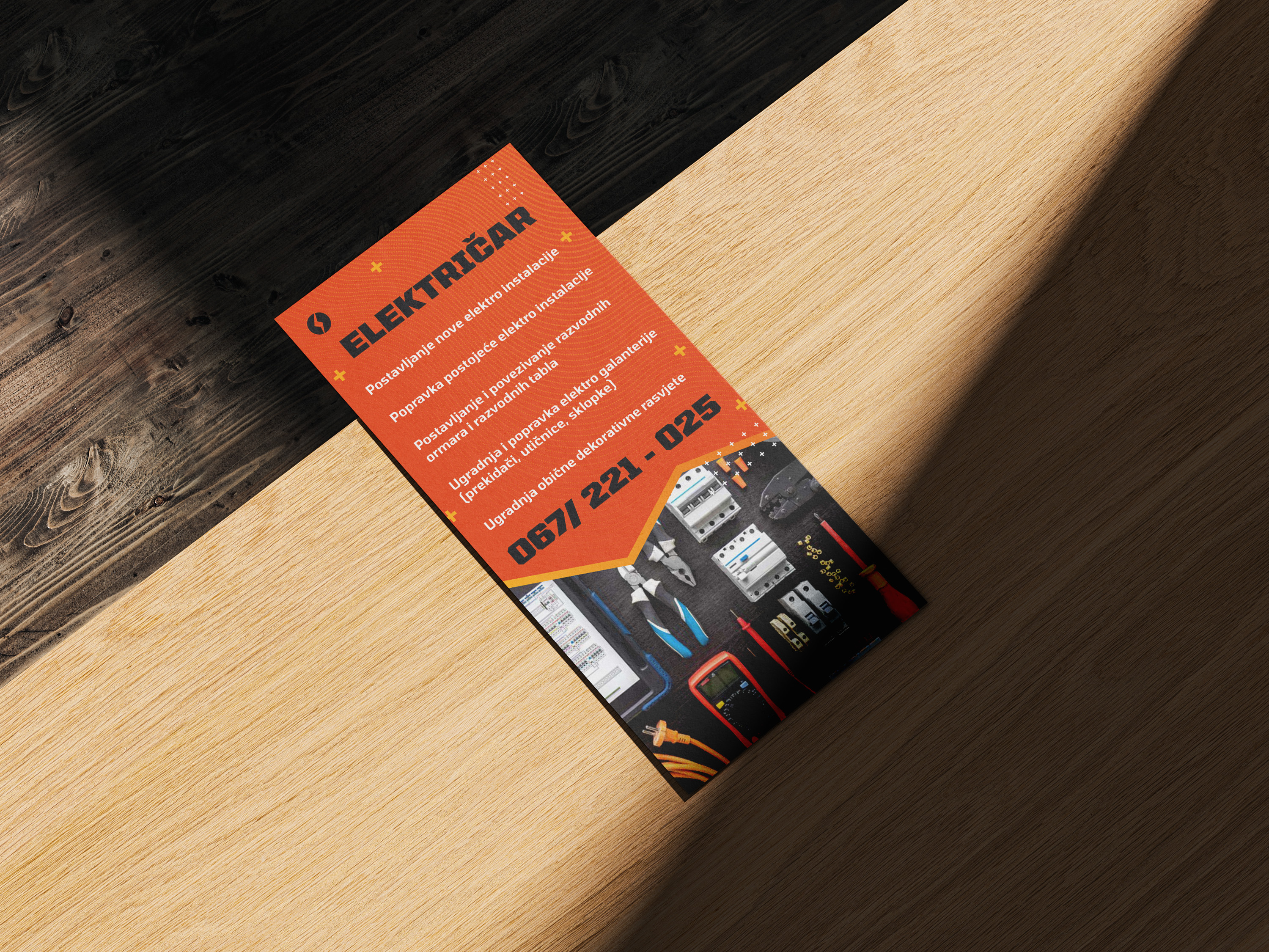 Flyer - Electrician advertising branding businessflyer card design electrician eventflyer flyer flyerdesign flyerdesigns flyers graphic design marketing mockup modern modernflyer print professionaldesign sparky template