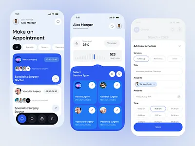 Surgery Mobile App – Redefining Precision in Modern Healthcare aihealthcare aimobileapp aisurgery aisurgeryapp appdesign cleanui doctor appointment doctorapp futureofmedicine healthcareapp healthtech medicalapp medtechdesign mobile app mobileappdesign surgeryapp surgerytech telemedicine uidesign uxdesign