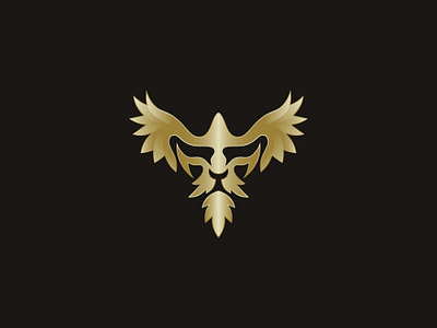 Golden Phoenix Iion Crest Logo abstract logo animal logo brand mark branding brid logo design golden graphic design lion logo logo logo design logos logotype luxury mascot logo negative space negativespace logo phoenix logo premium logo