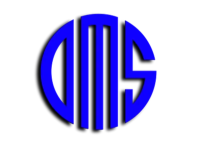 Circular DMS Brand icon 3dlogo bluelogo brandidedntity branding circlelogo icon logo logodesign symbol