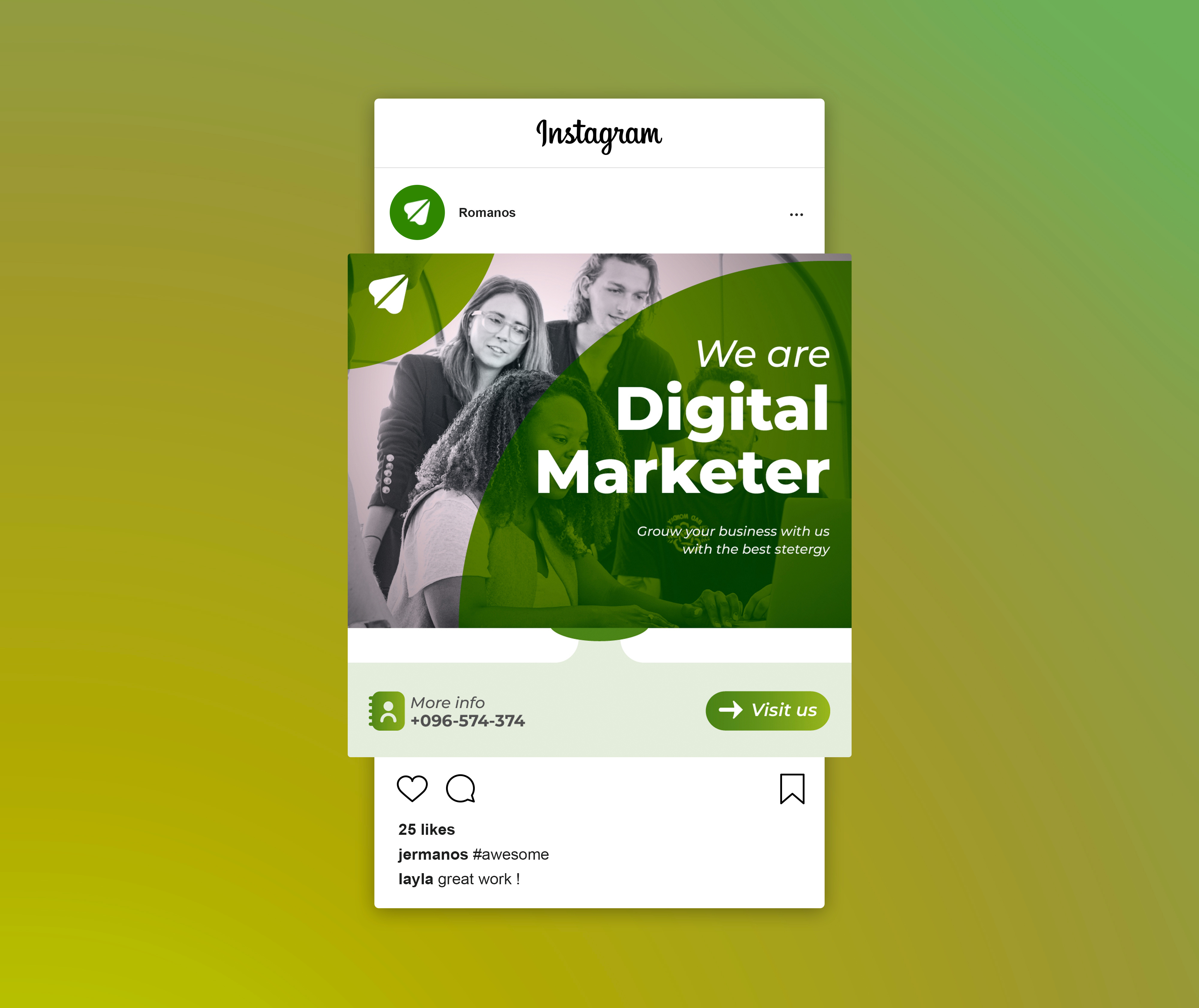 new social media post design for a digital marketing agency ads agency post design banner corporate design design digital marketing facebook post graphic design illustrator instagram post web banner