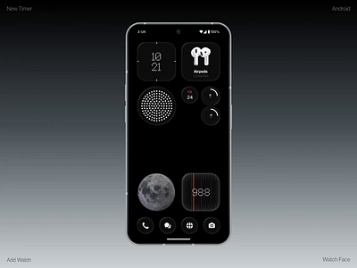 Add New Clock ai android book dashboard data design fashion illustration interface ios iphone news slide watch web