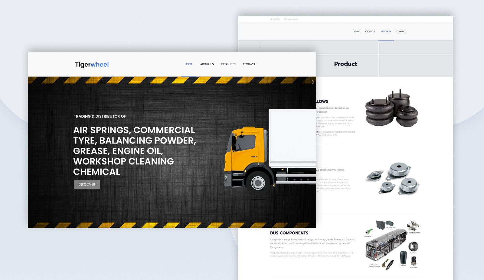 Example of Website Development