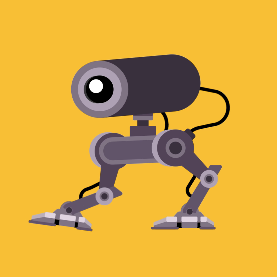 Example of Robot Walk Cycle
