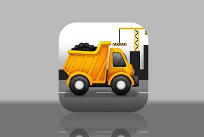 Construction- Mobile Game Icon game graphic design icon mobile