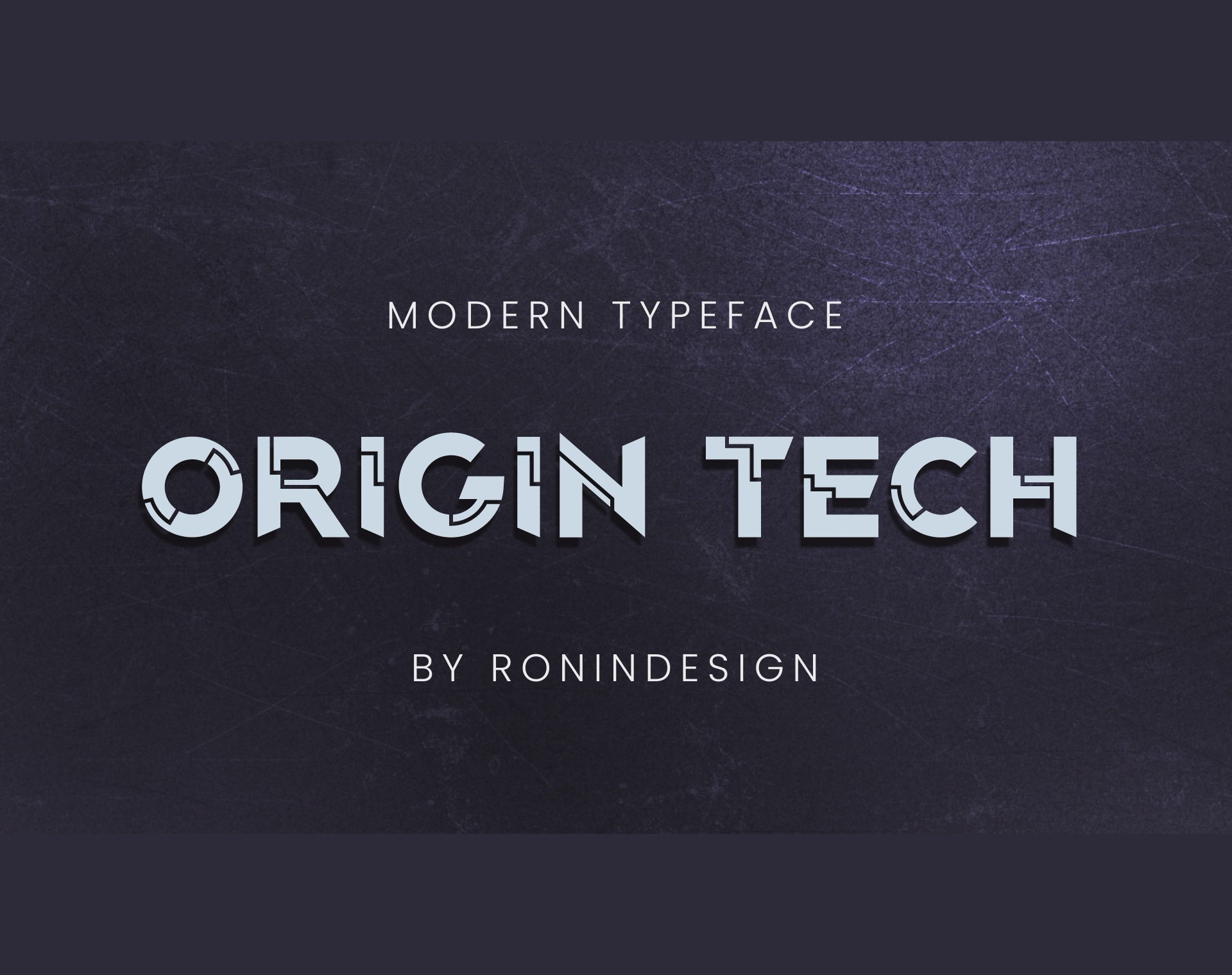 Typeface Animation | Origin Tech font animate animation font font design logo logo animation logotype motion graphics typography