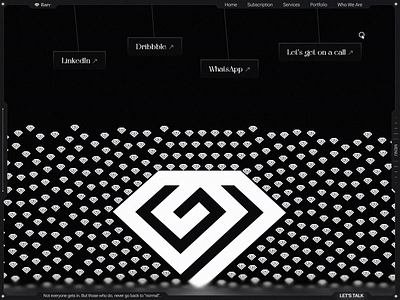 Website Footer - Rare Design Labs 3d animation application branding design design agency development edtech fintech footer design minimal motion graphics simulation startup threejs ui uiux web design website animation website footer