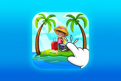 Clicker - Mobile Game Icon game graphic design icon mobile ui