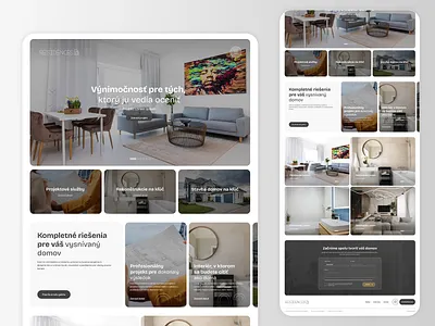 Residences design ui web