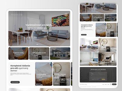 Residences design ui web