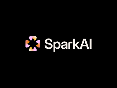 SparkAi Logo Design abstract logo agent logo ai logo analytics logo app logo bold logo clever logo data logo fintech logo gradient logo growth logo modular logo negative space logo saas logo star logo startup logo team logo tech logo time logo web logo