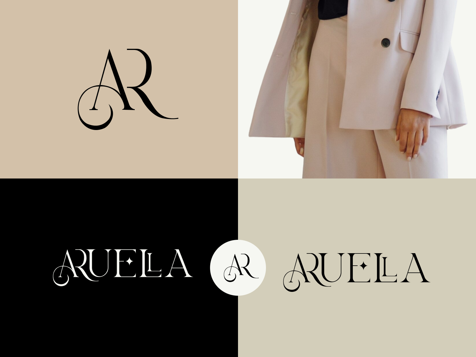 Example of Aruella – Fashion Brand Identity