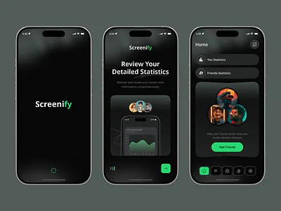 Screenify – Next-Gen Mobile App appshowcase creativedesign dailyui designinspiration designtrends interactiondesign interfacedesign ios app minimaldesign mobile app next gen planner mobile app productdesign screnax smart agent smart ai agent ui userexperience