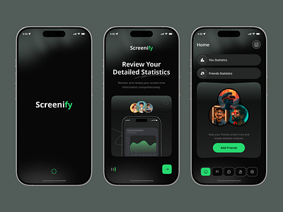 Screenify – Next-Gen Mobile App appshowcase creativedesign dailyui designinspiration designtrends interactiondesign interfacedesign ios app minimaldesign mobile app next gen planner mobile app productdesign screnax smart agent smart ai agent ui userexperience