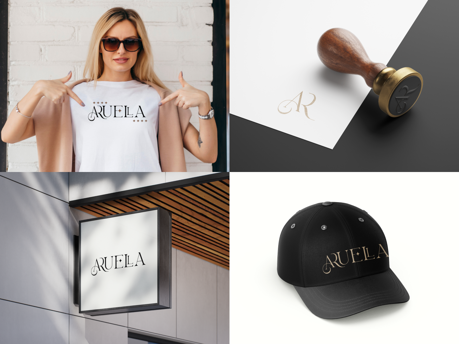 Example of Aruella – Fashion Brand Identity