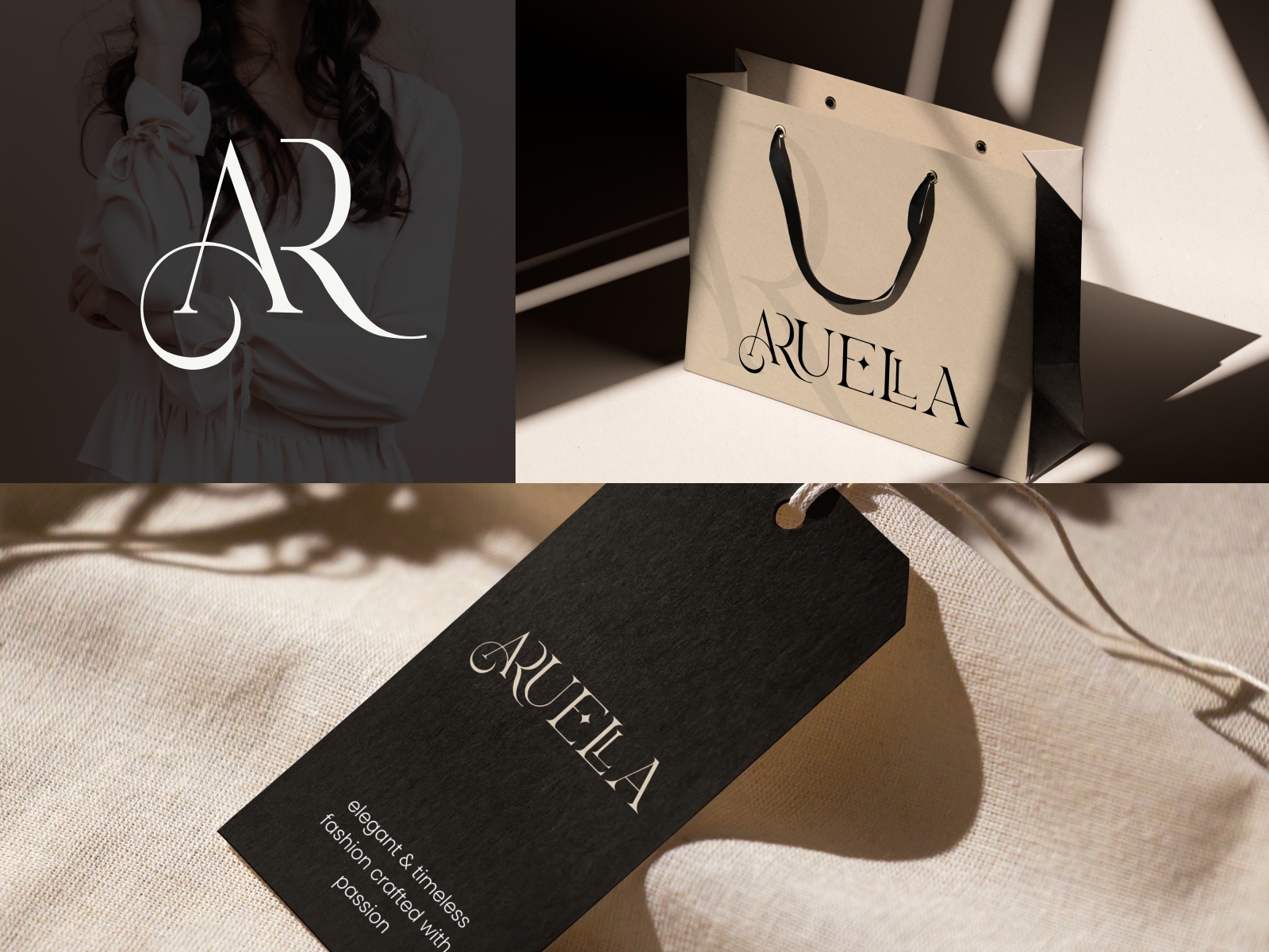 Example of Aruella – Fashion Brand Identity