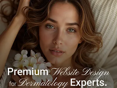 Aesthetic Website for a Dermatology and Premium Service aesthetic website animation beauty branding dermatology website graphic design health healthcare design healthcare website landing page design medicine minimalism design service design ui uiux ux