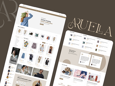 🛍️ Aruella – Modern Fashion E-commerce Web Design boutique website ui clothing brand website design custom online store design e commerce web design elegant online store design fashion e commerce website fashion store uiux design fast loading e commerce site luxury fashion web design minimal fashion web design modern fashion website modern uiux for fashion next.js e commerce website premium fashion website prestashop fashion theme react.js fashion website responsive fashion website seo friendly web design stylish e commerce theme wordpress fashion website