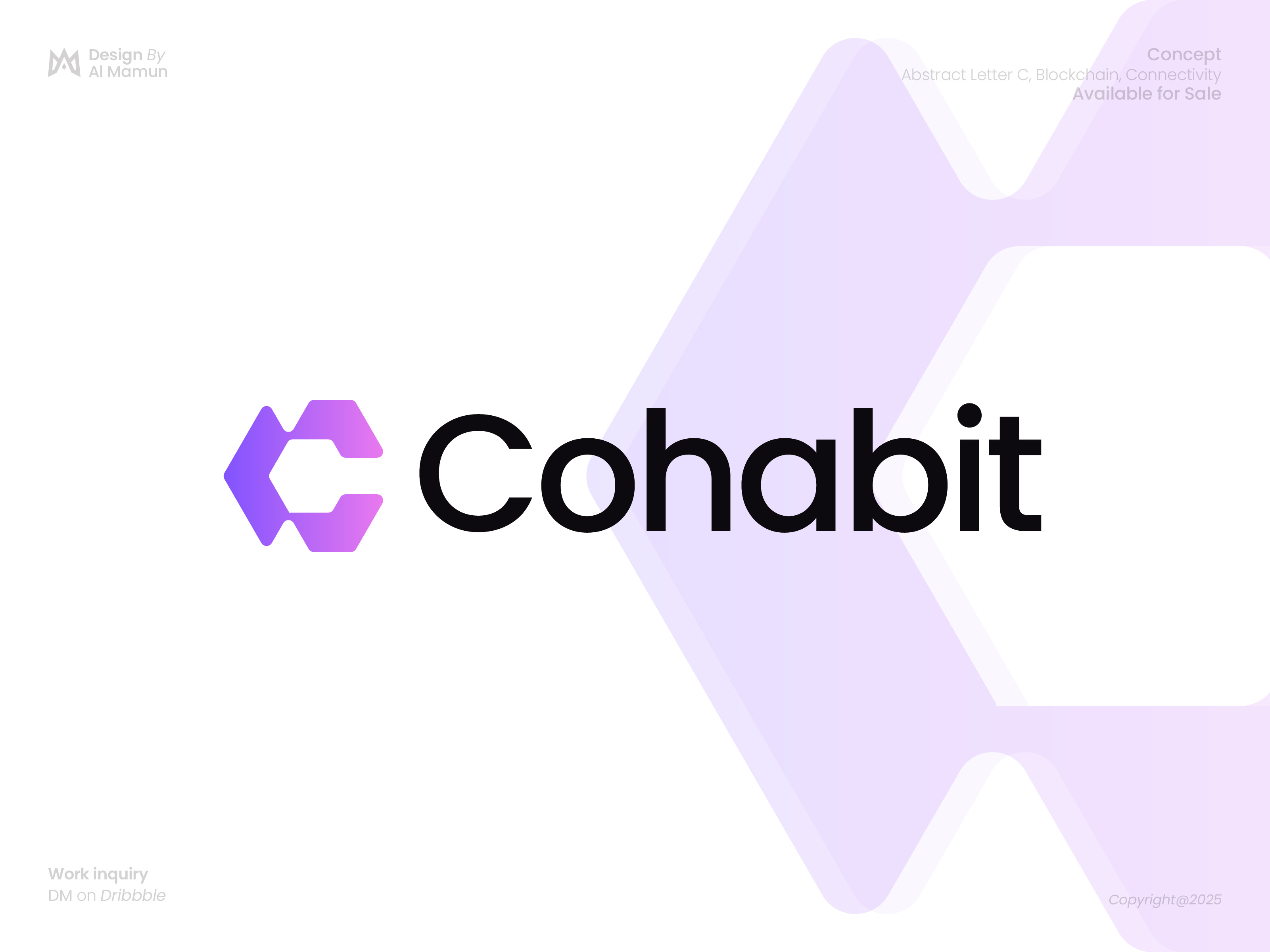 Abstract Letter C, Blockchain, Connection Logo Design abstract blockchain branding identity letter c logo letter mark logo logo design logo icon logo mark minimal logo minimalist modern logo symbol timeless