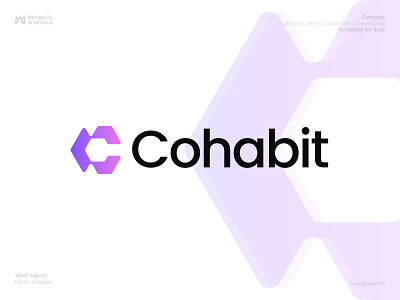 Abstract Letter C, Blockchain, Connection Logo Design abstract blockchain branding identity letter c logo letter mark logo logo design logo icon logo mark minimal logo minimalist modern logo symbol timeless