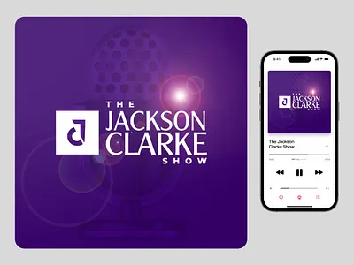 Podcast Cover Art Logo podcast channel design‎