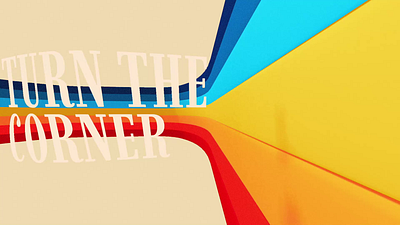 Turn The Corner 3d animation atari colors colours corner design motiondesign spline splinetool web