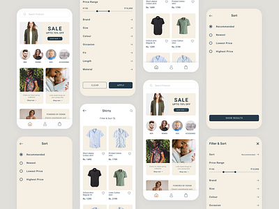 Shopping App app app design design shopping ui uiux ux