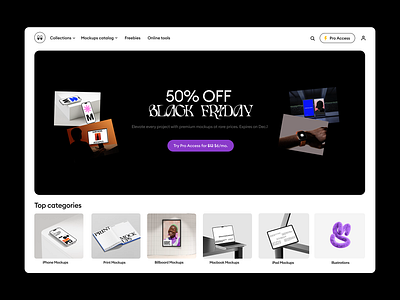 Black Friday | Wannathis mockups black friday e commerce mockups