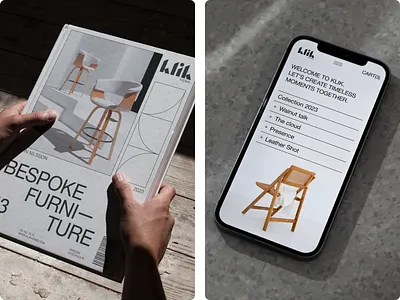 KLIK HOME | Furniture Shop Branding Design 3d brand design branding design graphic design identity identity design illustration logo logo design