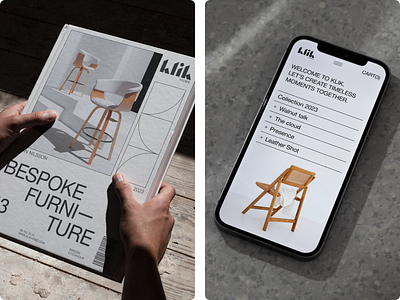 KLIK HOME | Furniture Shop Branding Design 3d brand design branding design graphic design identity identity design illustration logo logo design