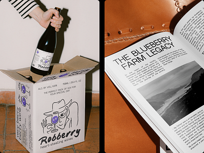 ROBBERRY WINES | Identity | Branding Design 3d brand design branding design graphic design identity identity design illustration logo logo design ui