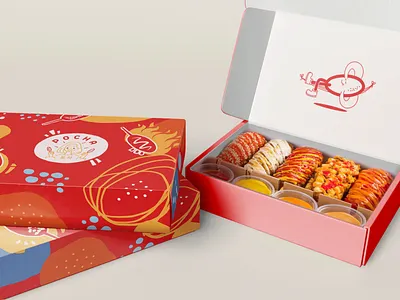 POCHA | Street Food Branding Design 3d brand design branding design graphic design identity identity design illustration logo logo design ui