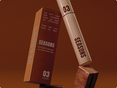 SEASONS | Cosmetic Branding Design 3d brand design branding design graphic design identity identity design illustration logo logo design ui