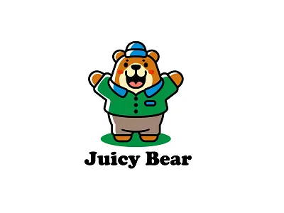 Juicy Bear 2025 branding design graphic design logo