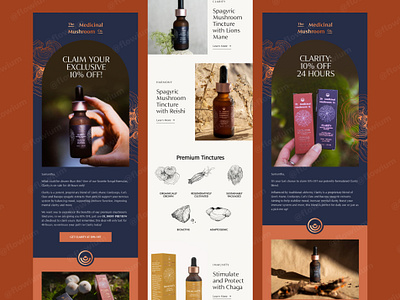 Email Design for Wellness & Supplement Brand - Limited-Time Offe branding email email design email marketing newsletter newsletter design