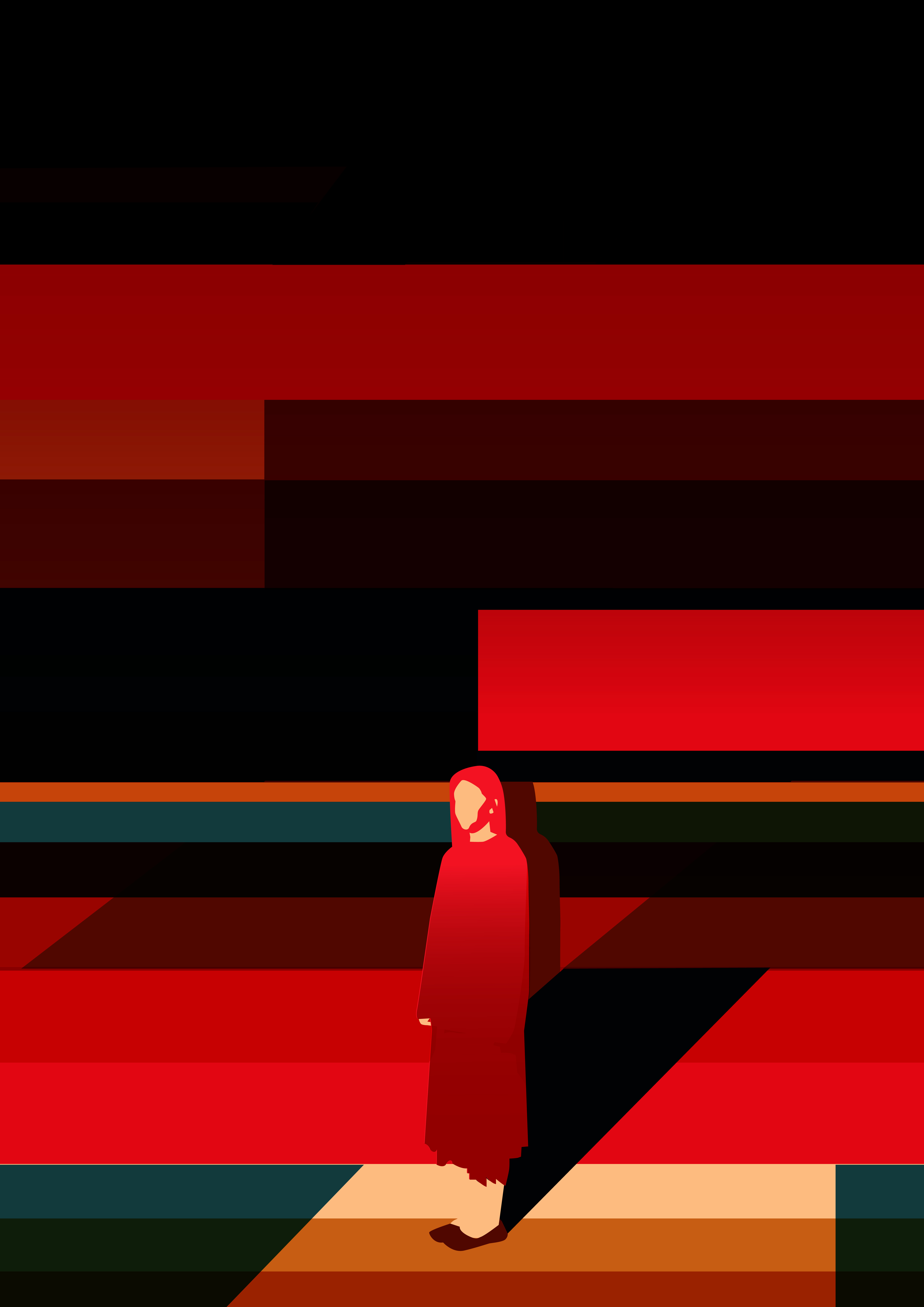 Experiment* Red dusk abstract abstract painting art branding composition cover cover illustration design editorial editorial illustration illustration illustration art laconic minimal painting poster vector vector illustration