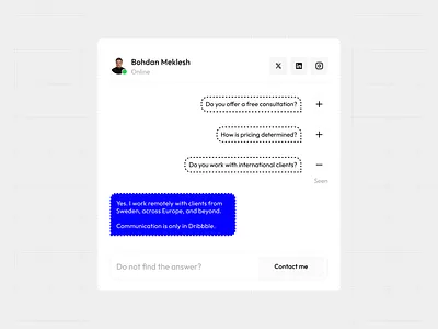 FAQ design faq section ux uxui