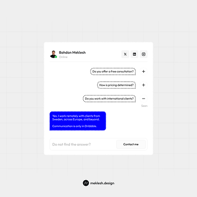 FAQ design faq section ux uxui