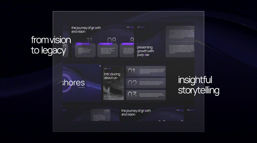 Example of Pitch Deck Presentation Design