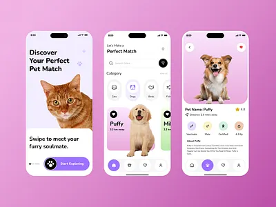 Pet Shop Mobile Apps Design catfoodwebsite catmobileppas dogfood figma website figmawebsite mobileappsdesign petfood petmobileapps petwebsitedesign websitetemplatedesigner