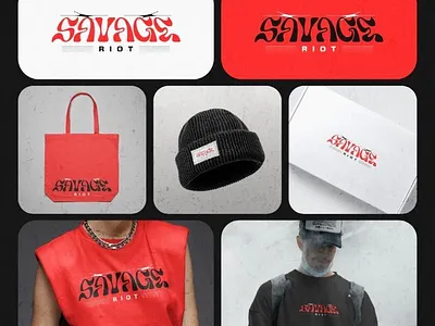 savage Brand graphic design
