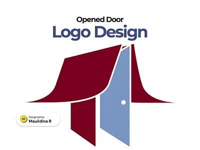 Opened Door Logo Design branding graphic design logo