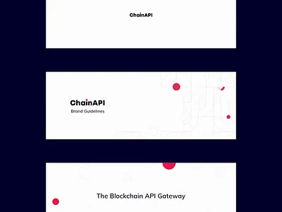 ChainAPI — Brand Guidelines for Blockchain Data Management api3 blockchain brand guidelines branding chainapi crypto data management identity logo visual system web3